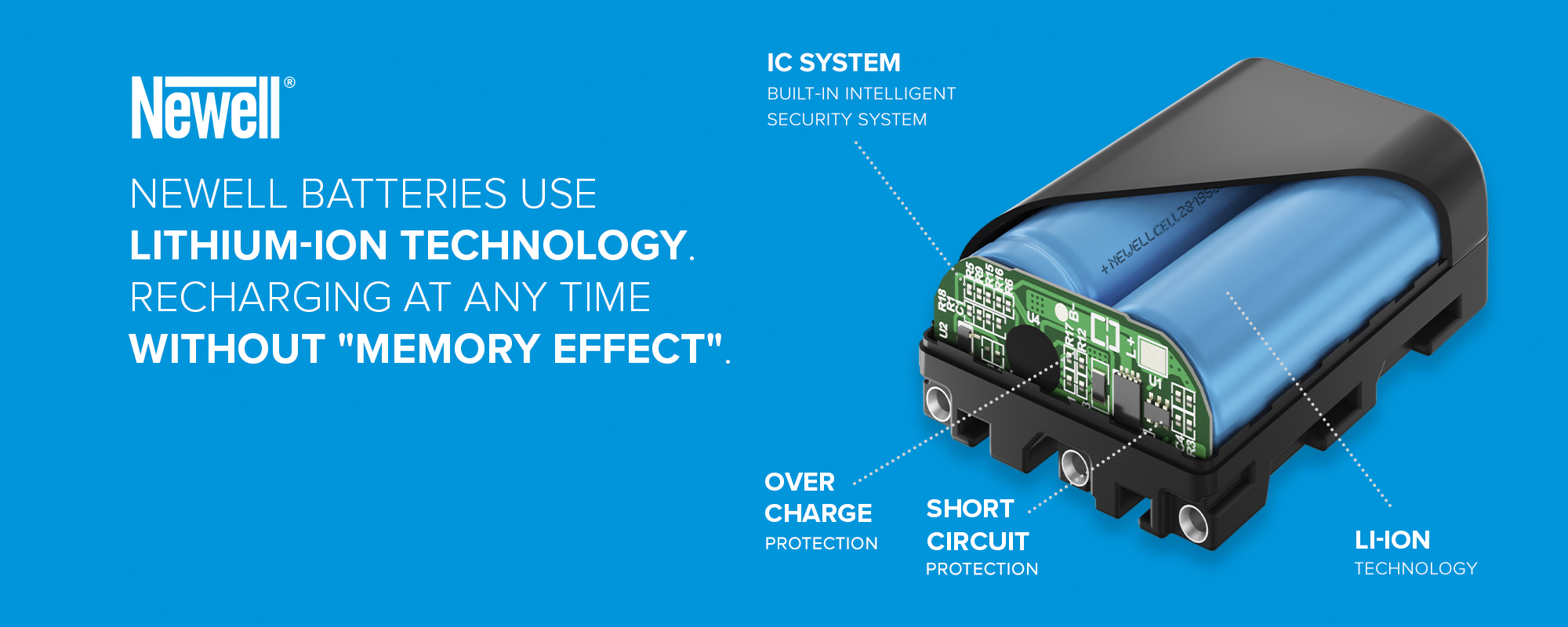 Akumulator Newell zamiennik BCX204 do DJI Osmo Action 3 _ 4 _ 5 Pro